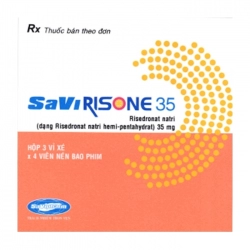 Savi Risone 35 Savipharm 3 vỉ x 4 viên
