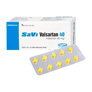 SaVi Valsartan 40 Savipharm 3 vỉ x 10 viên (Valsartan)