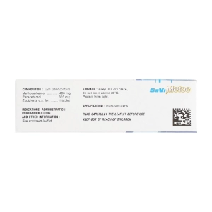 SaViMetoc Savipharm 3 vỉ x 10 viên SaViMetoc Savipharm 3 vỉ x 10 viên