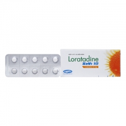 Loratadine Savi 10 Savipharm 3 vỉ x 10 viên Loratadine Savi 10 Savipharm 3 vỉ x 10 viên