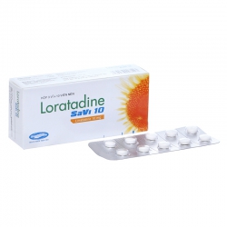 Loratadine Savi 10 Savipharm 3 vỉ x 10 viên Loratadine Savi 10 Savipharm 3 vỉ x 10 viên