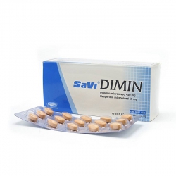 SaviPharma Savi Dimin 500mg, Hộp 60 Viên