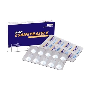 Savi Esomeprazole 20mg Savipharm 3 vỉ x 10 viên Savi Esomeprazole 20mg Savipharm 3 vỉ x 10 viên