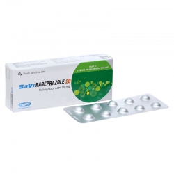 Savi Rabeprazole 20 Savipharm 2 vỉ x 10 viên (Rabeprazole)