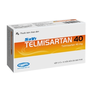 Savi Telmisartan 40 Savipharm 3 vỉ x 10 viên (Telmisartan)