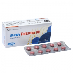 Savi Valsartan 80 Savipharm 3 vỉ x 10 viên (Valsartan)