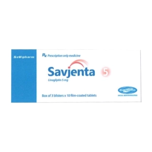 Savjenta 5 Savipharm 3 vỉ x 10 viên (Linagliptin)