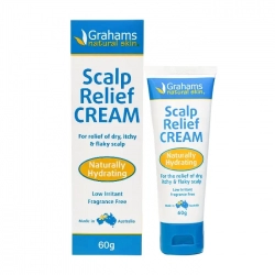 Scalp Relief Cream Grahams 60g - Kem giảm khô ngứa da đầu Scalp Relief Cream Grahams 60g - Kem giảm khô ngứa da đầu