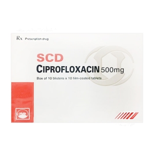 SCD Ciprofloxacin 500mg - Ciprofloxacin 500mg SCD Ciprofloxacin 500mg - Ciprofloxacin 500mg