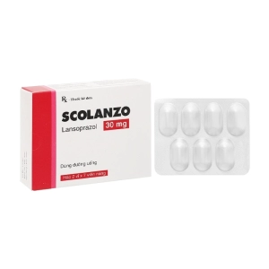 Scolanzo 30mg Laboratorios Liconsa 2 vỉ x 7 viên (Lansoprazole)