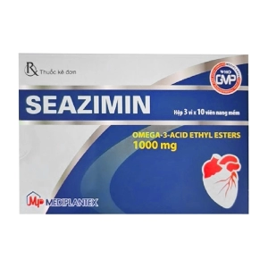 Seazimin 1000mg Mediplantex 3 vỉ x 10 viên (Omega 3)