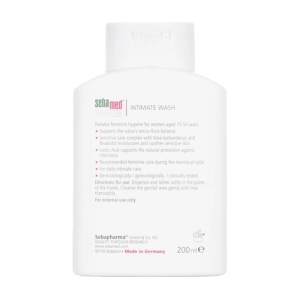 Sebamed Feminine Intimate Wash chai 200ml - Dung dịch vệ sinh phụ nữ