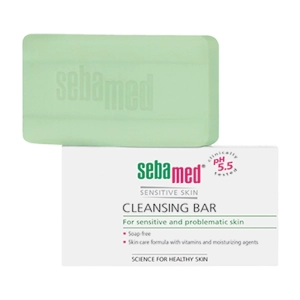 Sebamed Sensitive Skin Cleansing Bar 100g - Thanh xà phòng làm sạch da