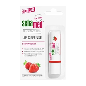 Sebamed Sensitive Skin Lip Defense Strawberry thỏi 4.8g - Son dưỡng môi