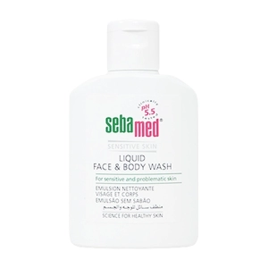 Sebamed Sensitive Skin Liquid Face Body Wash chai 50ml – Sữa rửa mặt