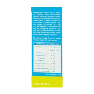 Sedagol Oral Spray Erbex 30ml - Xịt họng