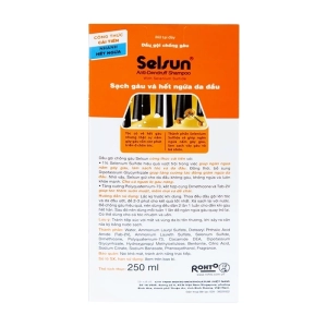 Selsun Anti-Dandruff Shampoo Rohto 250ml - Dầu gội sạch gàu