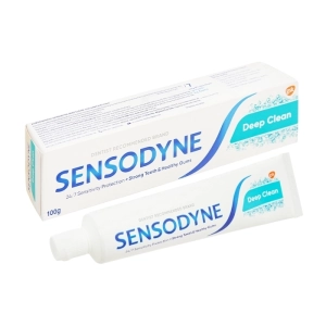 Sensodyne Deep Clean Toothpaste 100g - Kem đánh răng làm sạch sâu cho răng nhạy cảm
