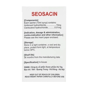 Seosacin Theragen Etex 30 gói x 10ml