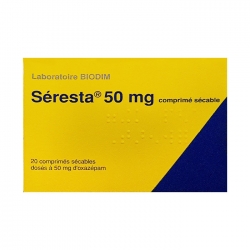 Seresta 50mg Neuraxpharm 2 vỉ x 10 viên