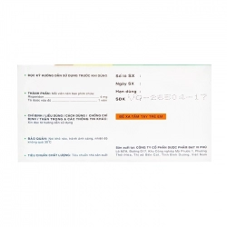 Sernal-4mg DaviPharm 10 vỉ x 10 viên - Trị bệnh loạn tâm thần cấp Sernal-4mg DaviPharm 10 vỉ x 10 viên - Trị bệnh loạn tâm thần cấp