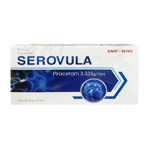 Serovula HDPharma 30 ống x 10ml (Piracetam)