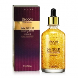 Tinh chất vàng trẻ hóa da Serum Coreana Biocos 24K Gold, Chai 100ml