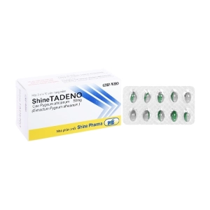 ShineTadeno 50mg Shine Pharma 3 vỉ x 10 viên ShineTadeno 50mg Shine Pharma 3 vỉ x 10 viên