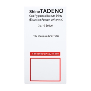 ShineTadeno 50mg Shine Pharma 3 vỉ x 10 viên ShineTadeno 50mg Shine Pharma 3 vỉ x 10 viên