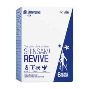 Shinsam Revive Shinpoong Daewoo 9 vỉ x 10 viên - Tăng cường sinh lý nam Shinsam Revive Shinpoong Daewoo 9 vỉ x 10 viên - Tăng cường sinh lý nam