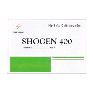 Shogen 400 Đông Nam 3 vỉ x 10 viên (Vitamin E)