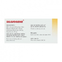 Siloxogene RPG Lifesciences 10 vỉ x 10 viên Siloxogene RPG Lifesciences 10 vỉ x 10 viên