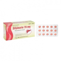 Silymarin 70mg VCP 4 vỉ x 15 viên - Hỗ trợ trị bệnh viêm gan mãn tính