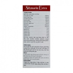 Silymarin Extra Vinaphar, 12 vỉ x 5 viên Silymarin Extra Vinaphar, 12 vỉ x 5 viên