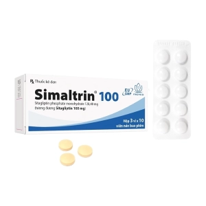 Simaltrin 100 Fremed 3 vỉ x 10 viên (Sitagliptin)