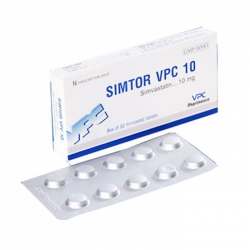 Simtor VPC 10mg, Hộp 30 viên Simtor VPC 10mg, Hộp 30 viên