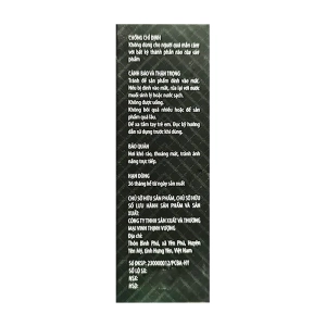 Sìn Sú True Man Kingphar 5ml - Xịt dùng ngoài Sìn Sú True Man Kingphar 5ml - Xịt dùng ngoài