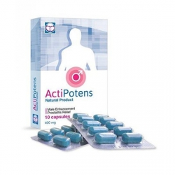 Thực phẩm bảo vệ sức khỏe ActiPotens 400mg, Hộp 10 Viên