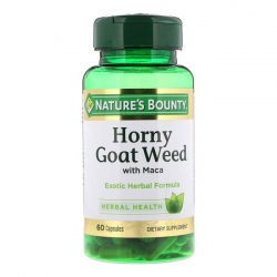 Sinh lý nam Nature s Bounty Horny Goat Weed, Chai 60 viên Sinh lý nam Nature s Bounty Horny Goat Weed, Chai 60 viên