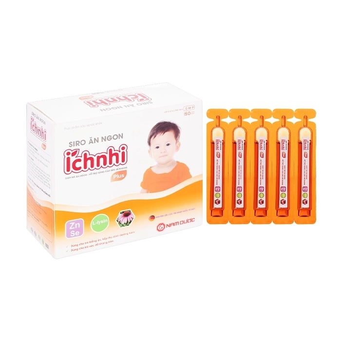 Ích Nhi Plus Nam Dược 20 ống x 10ml - Siro ăn ngon