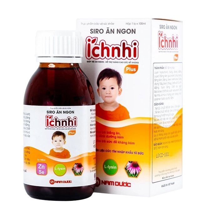 Ích Nhi Plus Nam Dược 100ml - Siro ăn ngon
