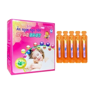 Siro Ăn Ngon Ngủ Tốt Star Baby 4 vỉ x 5 ống Siro Ăn Ngon Ngủ Tốt Star Baby 4 vỉ x 5 ống