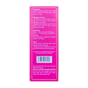 Siro Ăn Ngon Ngủ Tốt Star Baby 4 vỉ x 5 ống Siro Ăn Ngon Ngủ Tốt Star Baby 4 vỉ x 5 ống