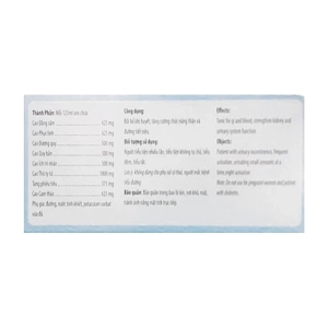 Siro Ấn Thuỷ Kingphar 4 vỉ x 5 ống - Giúp bồi bổ khí huyết