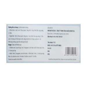 Siro Ấn Thuỷ Kingphar 4 vỉ x 5 ống - Giúp bồi bổ khí huyết