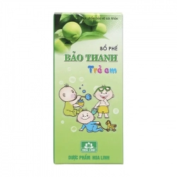 Siro Bảo Thanh Trẻ Em Hoa Linh 100ml - Hỗ trợ giảm ho bổ phế Siro Bảo Thanh Trẻ Em Hoa Linh 100ml - Hỗ trợ giảm ho bổ phế