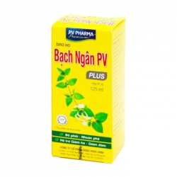 Siro bổ phế Bạch Ngân PV Plus 125ml Siro bổ phế Bạch Ngân PV Plus 125ml