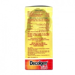 Siro Decolgen United International Pharma 60ml - Điều trị viêm mũi dị ứng