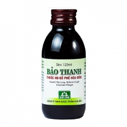 Thuốc ho Bảo Thanh - Chai 125 ml Thuốc ho Bảo Thanh - Chai 125 ml