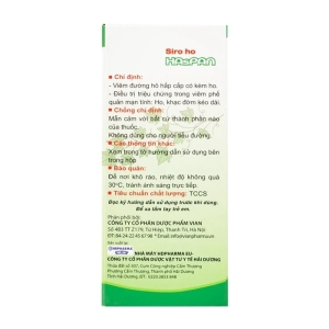 Siro ho Haspan HDPharma 80ml